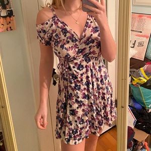 Angie Wrap Floral Dress